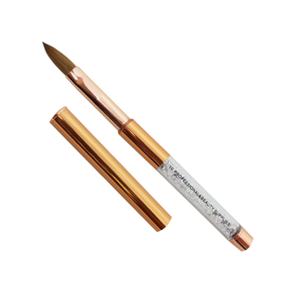 Kolinsky Brush #10 Rose Gold