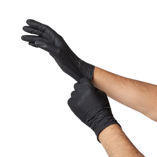 Nitrile Gloves Black Lrg (100 pcs)