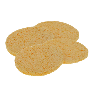 Facial Sponges Orange (4pcs)