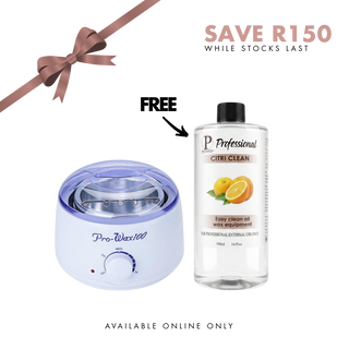 Wax Warmer 400g + Citri Clean 500ml(FREE)