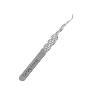45 Degree Silver Fibre Tip Tweezer