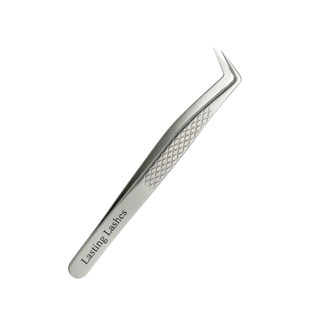 90 Degree Silver Fibre Tip Tweezer