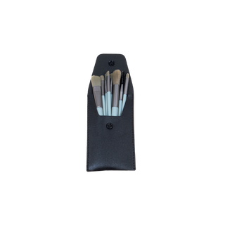 Cosmetic Brush Set 8pc Black