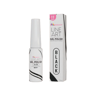 Black Line Art Gel 7ml