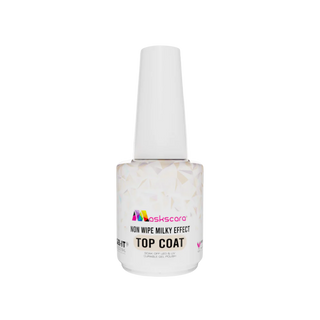 Non Wipe Top Coat Milky Effect 15ml