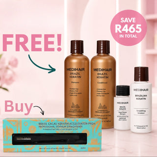 Brazil Keratin + Iron Pro+ Straightener Deal
